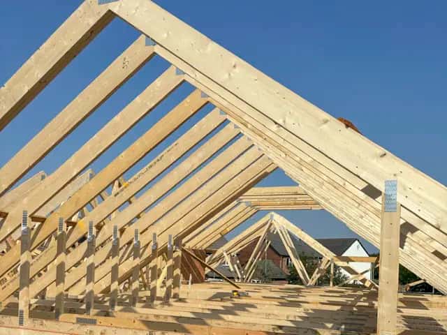 Structural carpentry and timber roof work by AA Builders ltd in Leicestershire